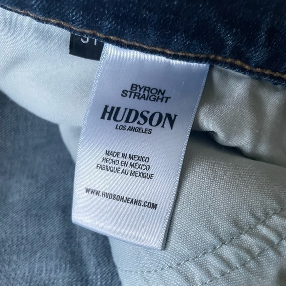 Hudson Men’s Byron Slim Straight Jeans, 31 - Picture 10 of 11